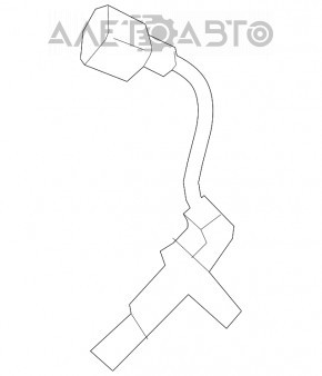 ABS sensor front right Lexus RX350 RX450h 10-15