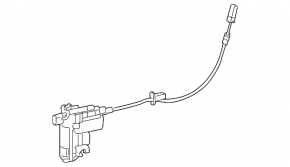 Front left door closer Mercedes GLE 350 450 20-26