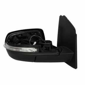 Side mirror right Ford Edge 19-9 pins, white, BSM, turn signal, backlight