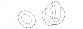 Oil filler cap Audi A4 B8 08-16 2.0T