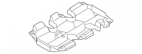 Oil deflectorAudi Q7 16-19 3.0T