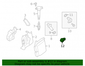 Knock Sensor Mitsubishi Outlander 14-20 2.4