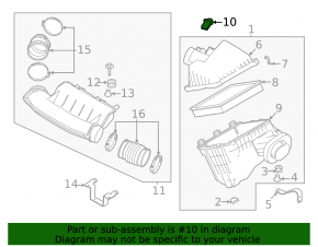 Infiniti Q60 17-20 3.0 Air Flow Meter