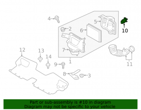 Infiniti Q60 17-20 3.0 Air Flow Meter