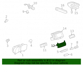 Climate control Chevrolet Malibu 13-15 manual