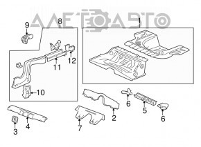 Cadillac CTS 14- Trunk Tray