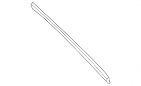 Front left bonnet seal Audi A6 C8 19-