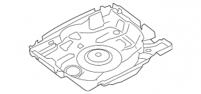Audi A6 C8 19-25 MHEV trunk liner