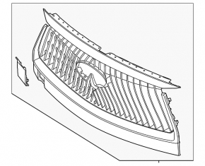 Radiator grille grill Infiniti QX60 26-26 Luxe