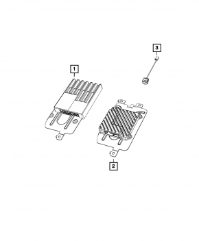 Amplifier Jeep Cherokee KL 14-