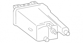 Carbon canister absorber assembly for Toyota Camry v70 18-24 2.5, 3.5