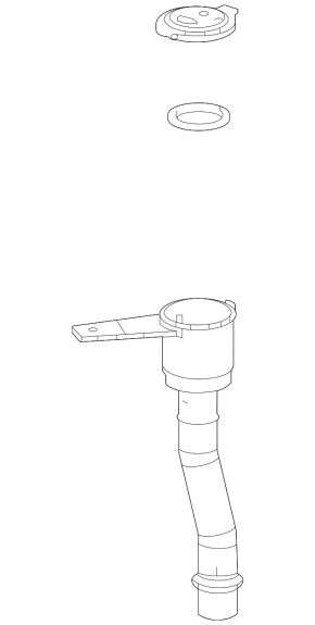 Washer reservoir neck Lexus LX 22-26