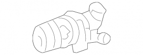 Toyota Sienna 11-20 Windshield Washer Motor