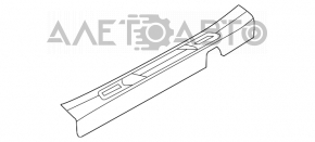 Inner front left door sill plate for Hyundai Azera 12-17