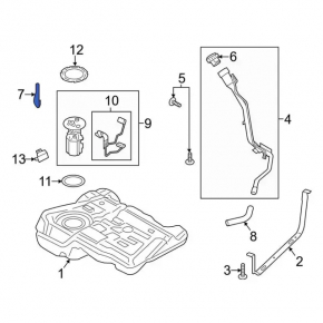 Filler neck Lincoln MKC 15-