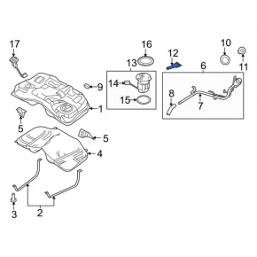 Filler neck Lincoln MKC 15-