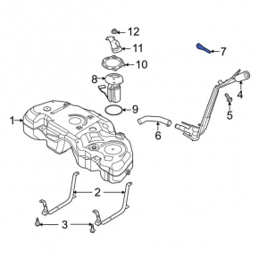 Filler neck Lincoln MKC 15-