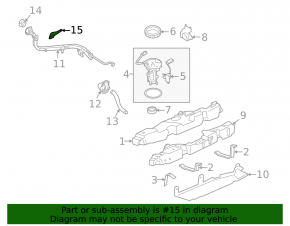 Filler neck Lincoln MKC 15-