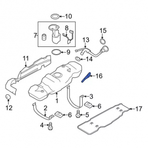 Filler neck Lincoln MKC 15-