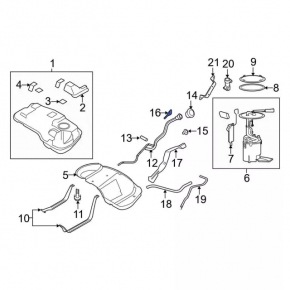 Filler neck Lincoln MKC 15-