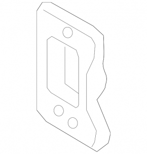 Front bumper reinforcement fang right Audi A5 F5 17-