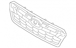 Subaru XV Crosstrek 18-19 radiator grille base