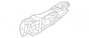 Rear right door handle mechanism for a Porsche Cayenne 958 11-17