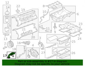 Engine Oil Sump Jaguar F-Pace X761 17-20 3.0t AJ126