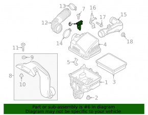 Mazda CX-9 16-23 Air Flow Meter