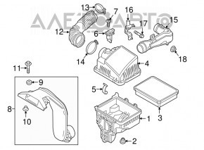 Mazda CX-9 16-23 Air Flow Meter