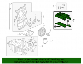 Honda Accord 2.4L 13-17 Valve Cover