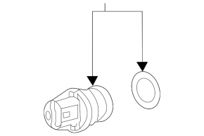 Camshaft Position Sensor Chevrolet Volt 16-19 1.5