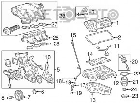 Lexus ES350 07-12 Upper Intake Manifold