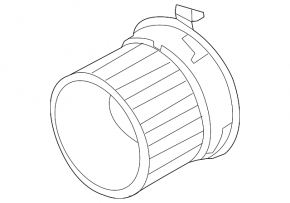 Nissan Leaf 13-17 heater fan motor