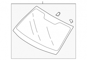 Subaru Outback Windshield 10-14 USA