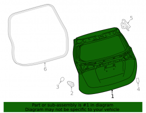 Electric tailgate for Toyota Rav4 16-18