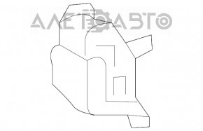 Actuator motor heater drive ventilation Fiat 500L 14-