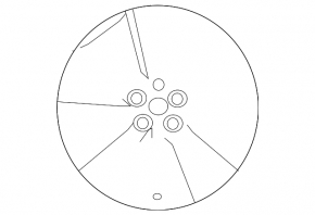 Set of wheels R20 4pcs Mazda CX-9 16-