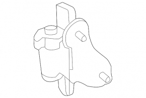 Lower front right door hinge Mercedes CLS-class C218 12-18
