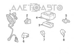 Airbag Sensor Door Right Buick Encore 18-19