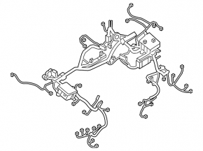 Nissan Leaf 11-12 underhood wiring