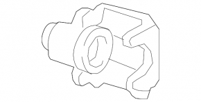 Rear left caliper BMW X5 F15 14-18 4.4T AWD