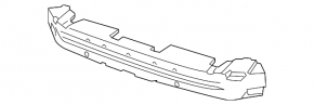 Front Bumper Absorber VW Passat b8 16-19 USA