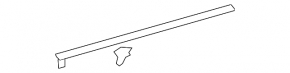 Door seal rear left Toyota Sienna 11-20 upper