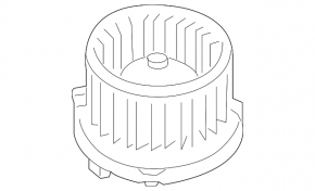 Mitsubishi Outlander Sport ASX 10-17 Heater Fan Motor