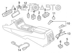 VW Touareg 11-17 Stabilization Disabling Button