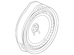 Front left door speaker for Honda Civic XI FE/FL 22-26 Bose
