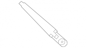 Rear wiper arm Hyundai Tucson 25-26