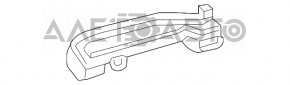 Ceiling handle rear left Mercedes GLA 15-20 black