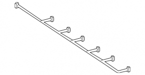 Mercedes GLC 300 20-22 rear bumper wiring for parking sensors, Park Assist and BSM, AMG pack